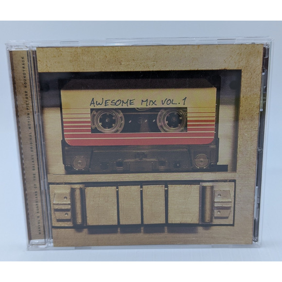 Guardians of the Galaxy Awesome Mix Volume 1 & 2 Soundtrack CD Marvel - Picture 3 of 8